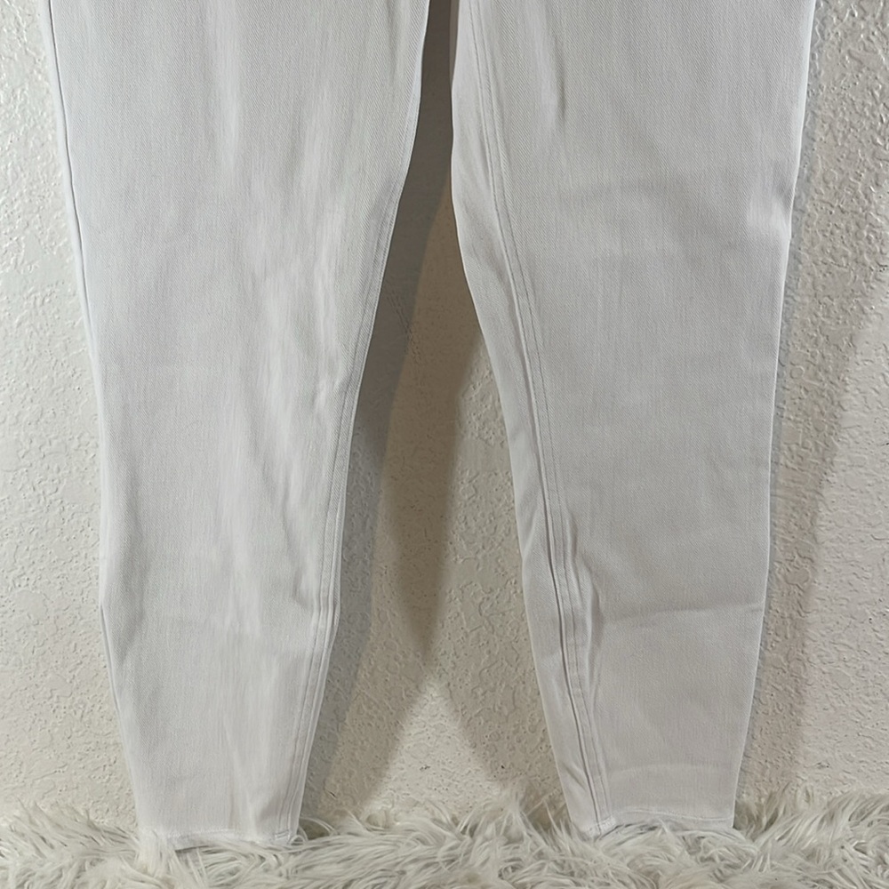SPANX Jean-ish Ankle Leggings White Size XL Back Pockets NEW - Picture 5 of 14